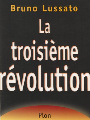 cover image of La Troisième Révolution